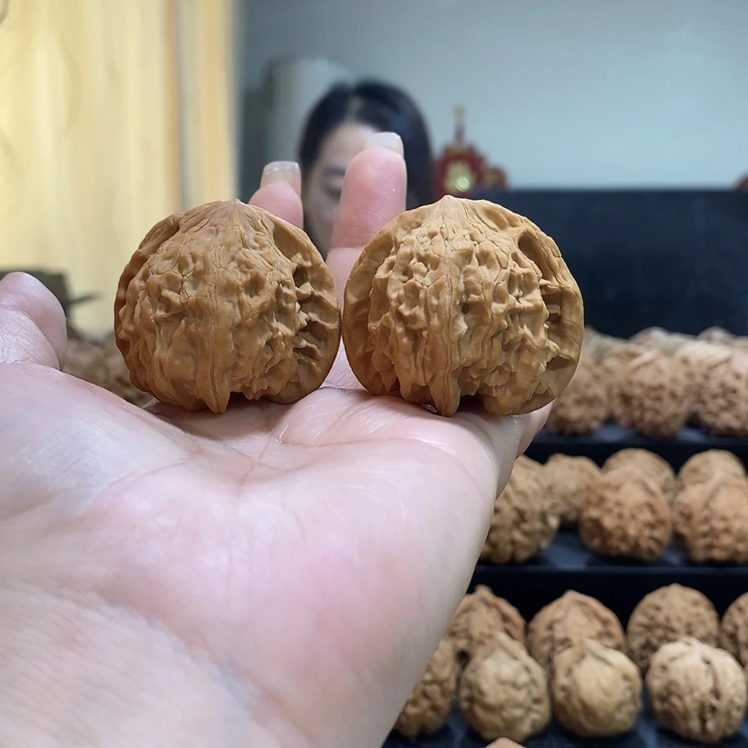 把件文玩核桃42朱雀有反油白尖