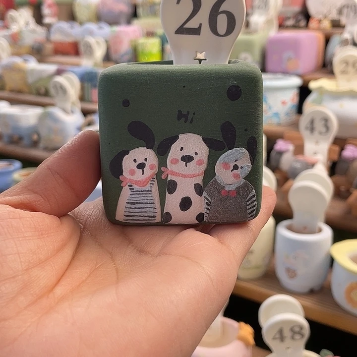 26…….手工手绘花盆
