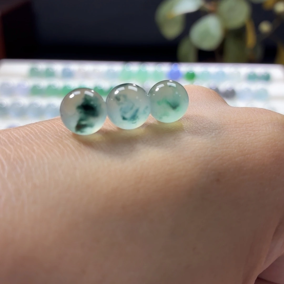 定制翡翠未镶嵌卡9➕一组