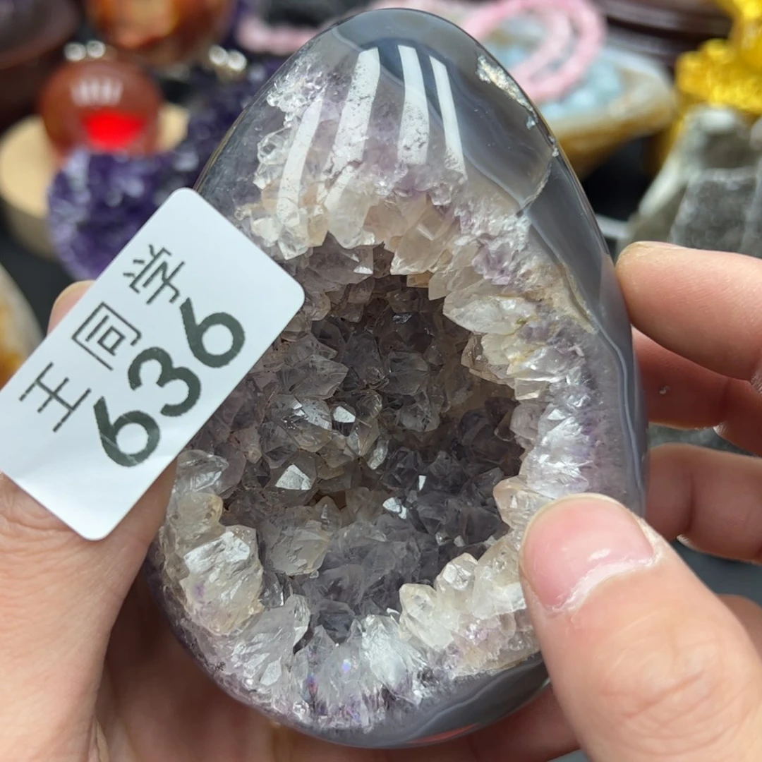 水晶水晶摆件未镶嵌彩***去636