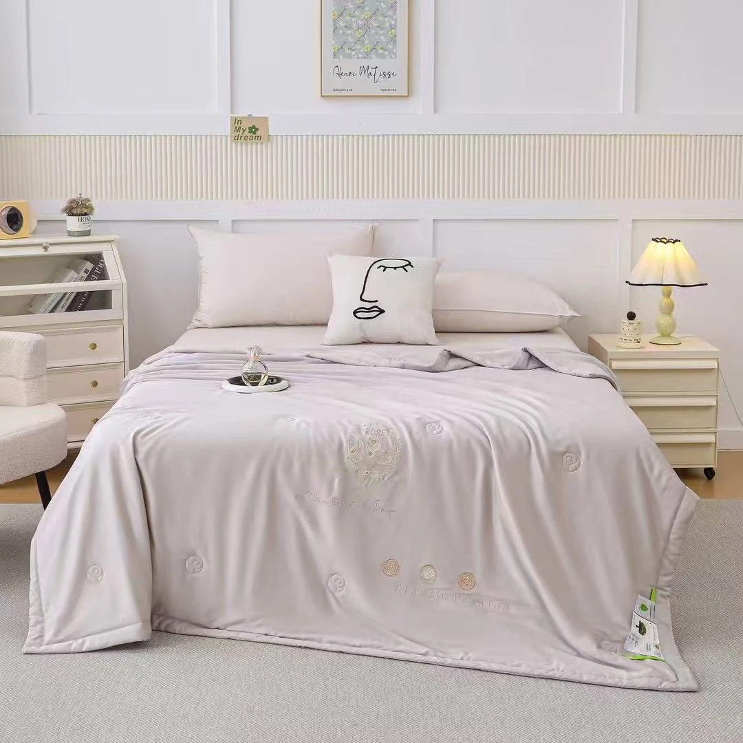 【夏凉被】天丝软糯凉感亲肤机洗轻奢