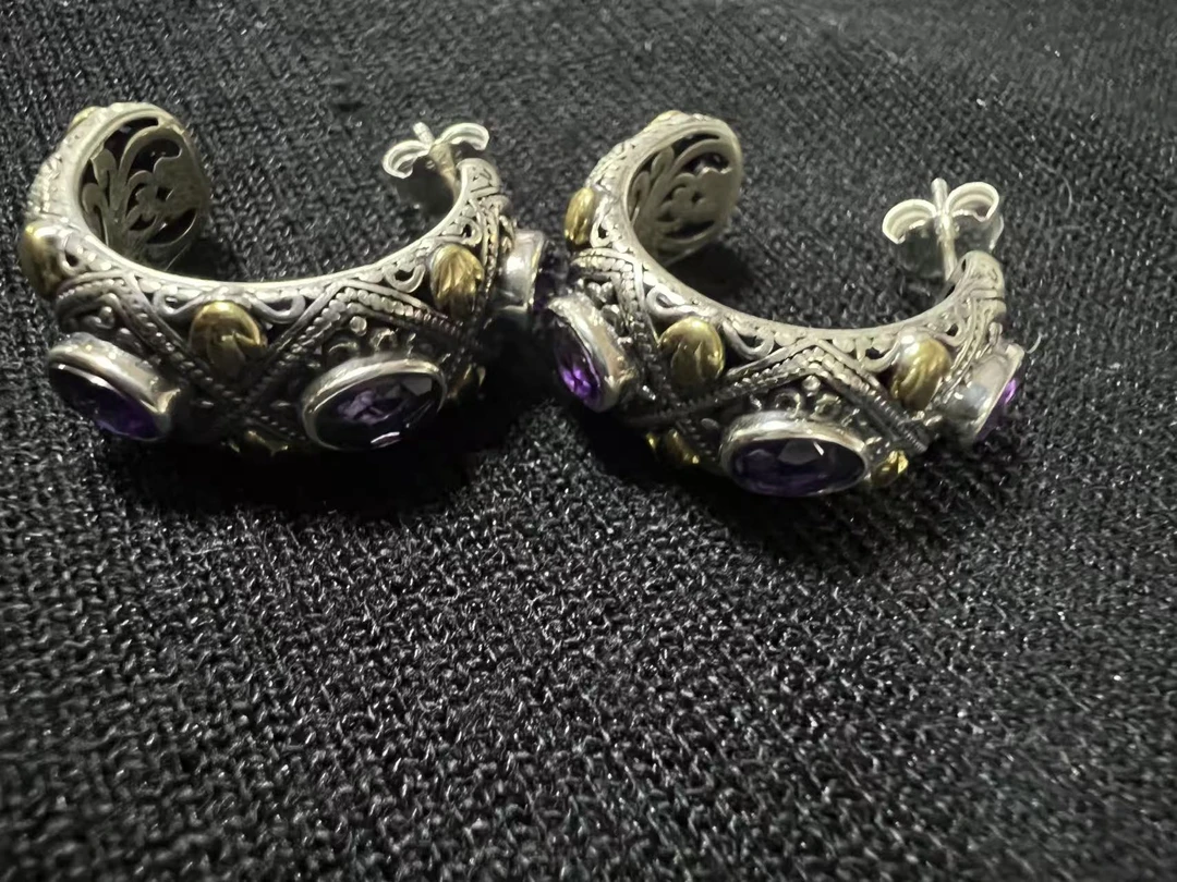 925银耳饰 C2198银S925耳钉