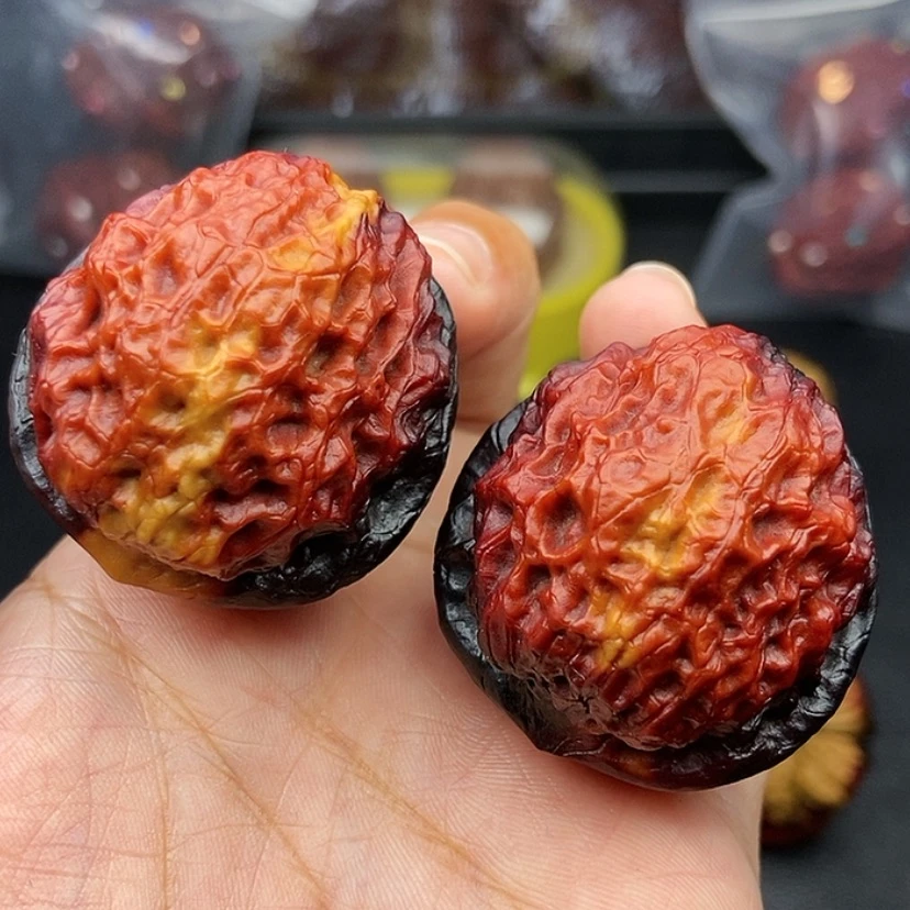 【闪购商品】把件文玩核桃41尺麒麟纹狮子