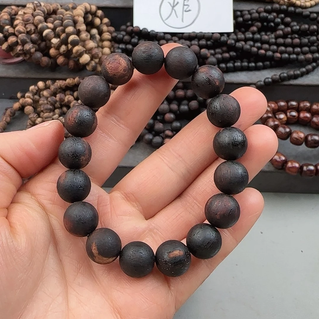 降真香手串/手链1.2紫棋高油高密上品香