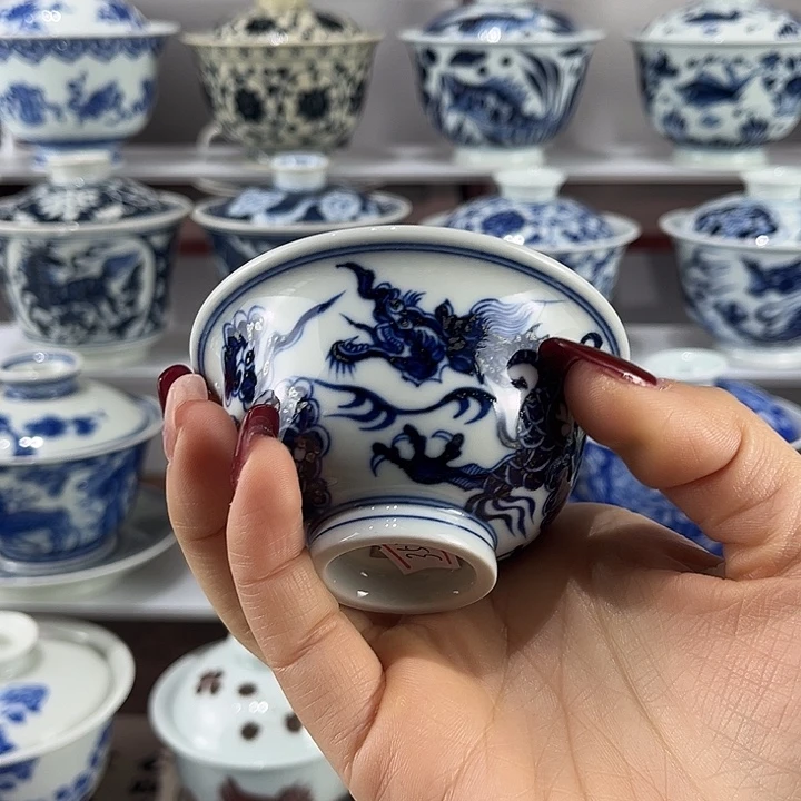 景德镇陶瓷手工手绘