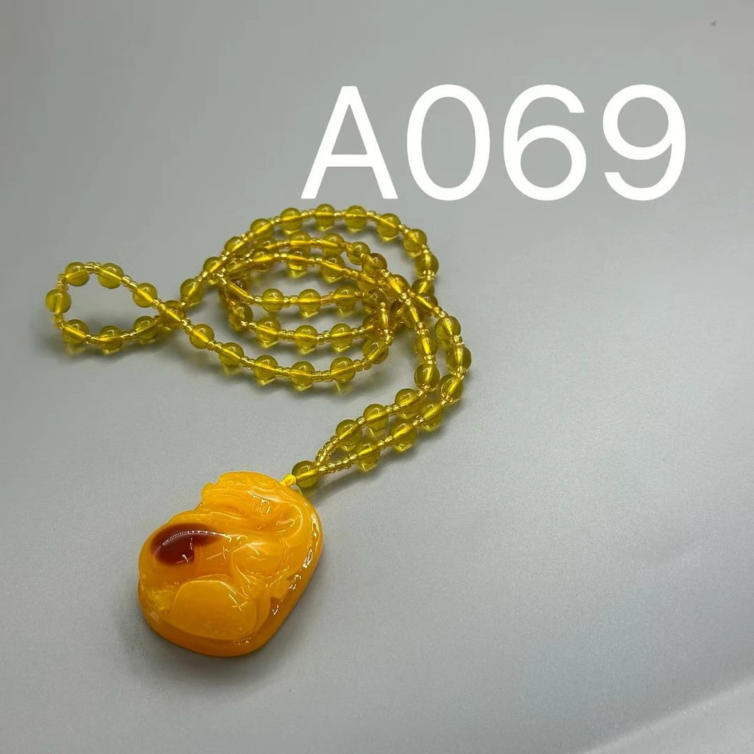 A069项链气质轻奢复古复古精美雕刻素款百搭