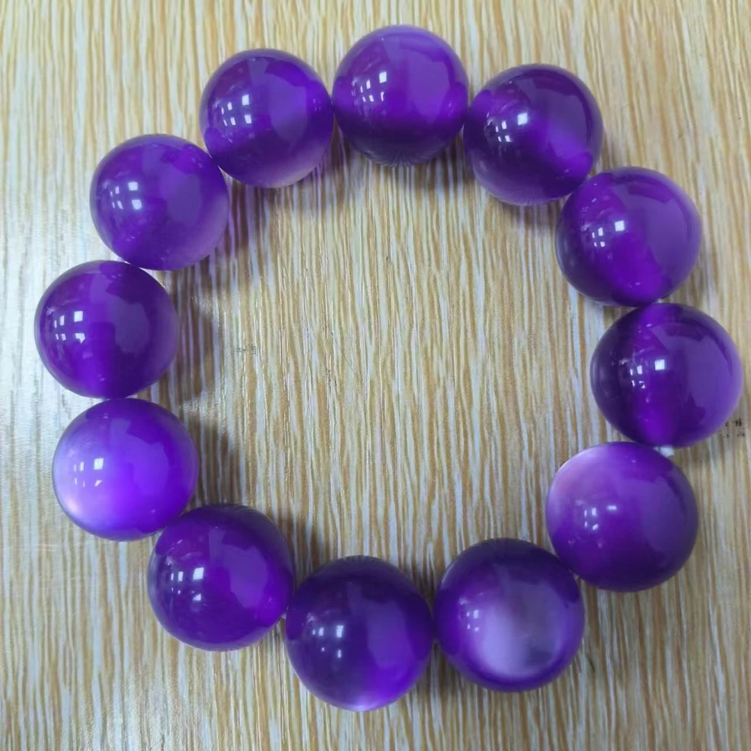 NY014 紫菩提精品手串(无礼盒)