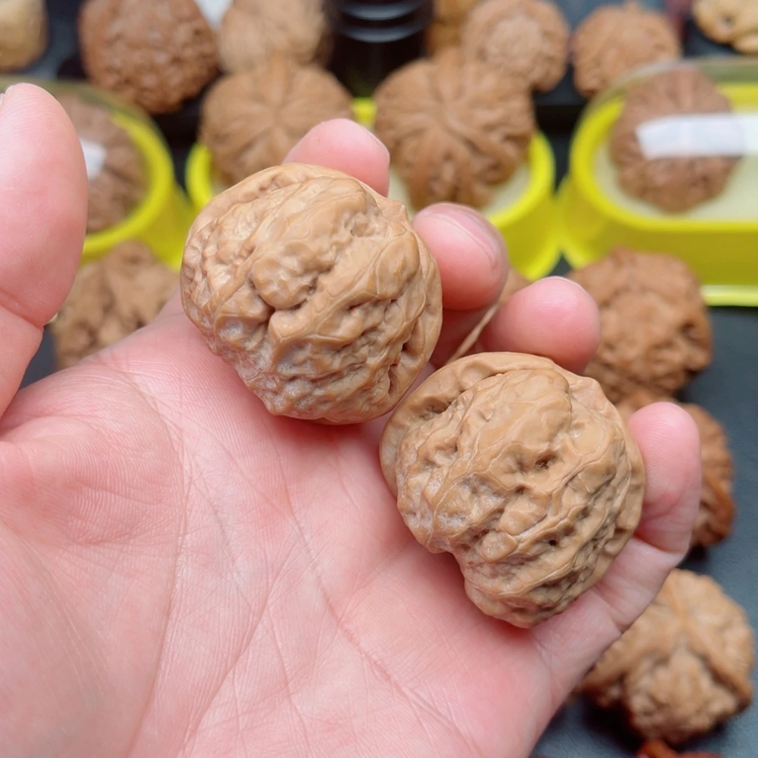 吊坠文玩核桃蛤蟆头38×41×32