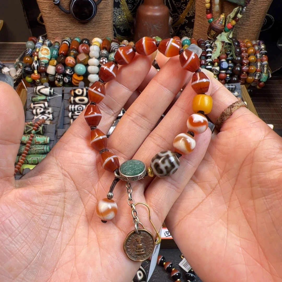 玛瑙/玉髓未镶嵌手链