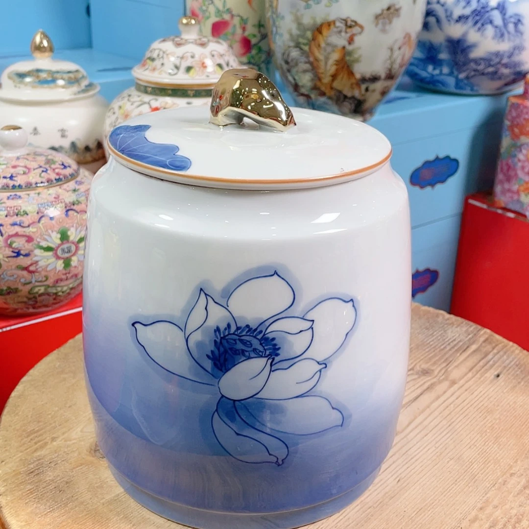 【闪购商品】罐陶瓷茶叶罐密封罐