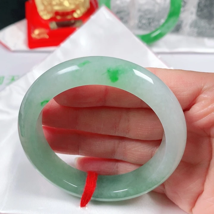 未镶嵌手镯翡翠  编号F1303 正圈54