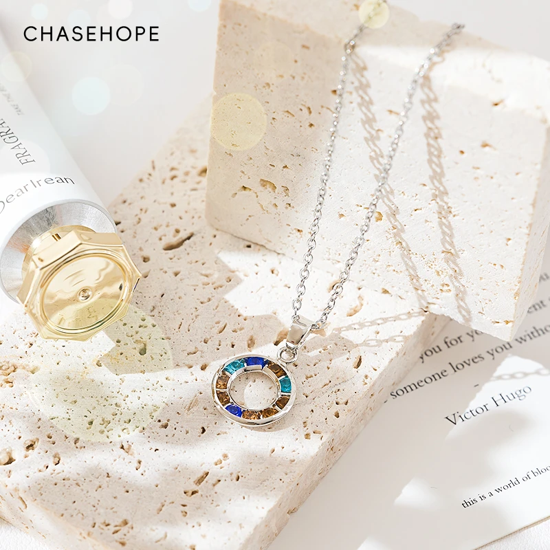 钛钢项链 钛钢项链 焊圈彩色项链 仙女必备款