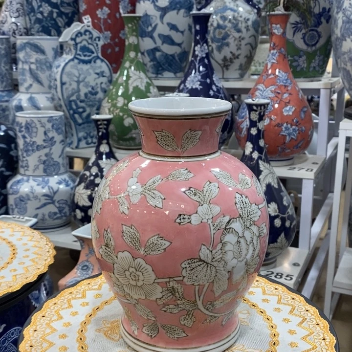 【闪购商品】摆件青花瓷花瓶微瑕福利一个