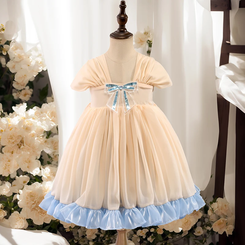 女童2025新款夏季小女孩连衣裙中国风夏款儿童超仙古风公主裙