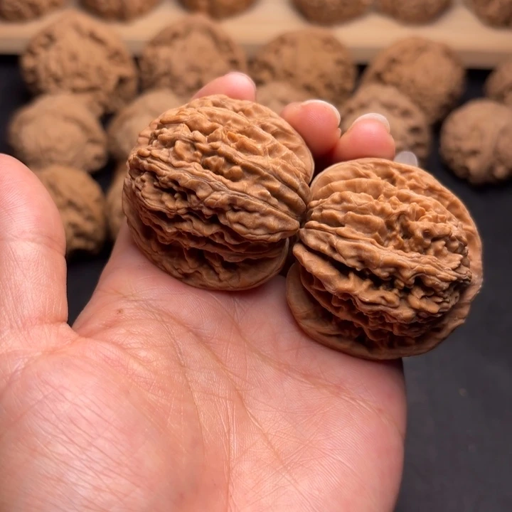 把件文玩核桃42四座楼