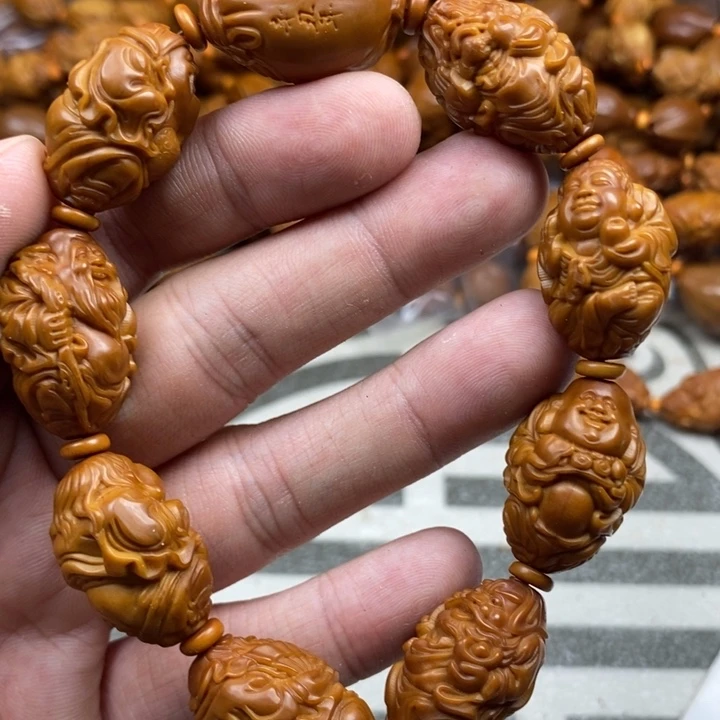 手串/手链橄榄核橄榄核雕工艺手串