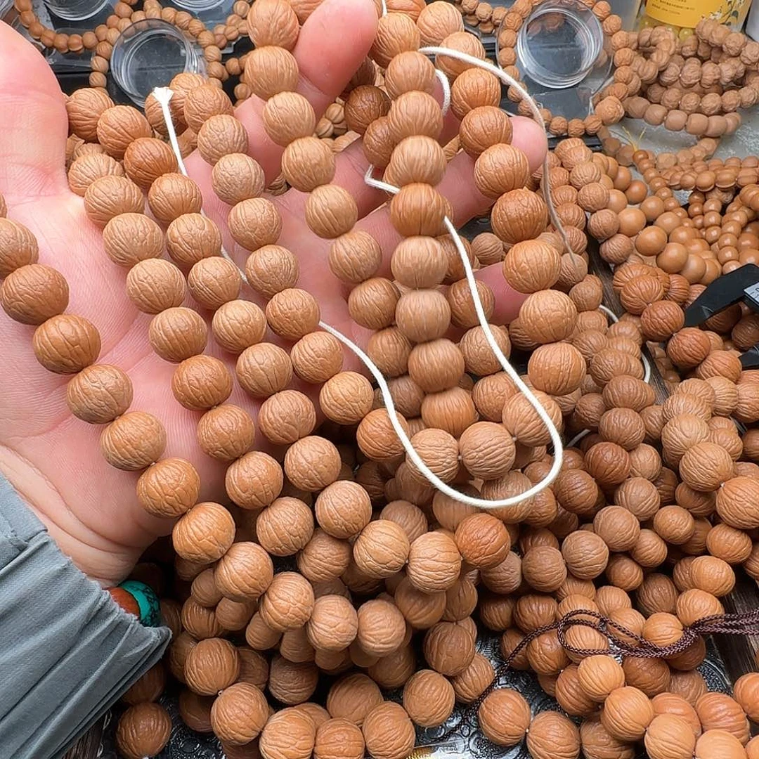手串猴头核桃猴头风羽108脖挂14