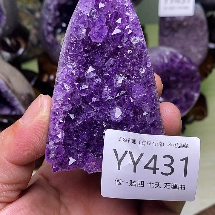 水晶天然水晶家居办公摆件未镶嵌