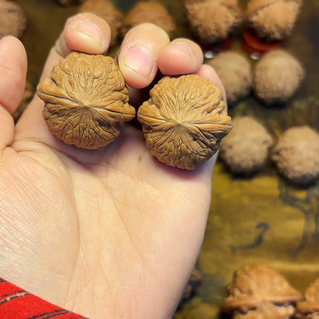 文玩核桃把件铁锤