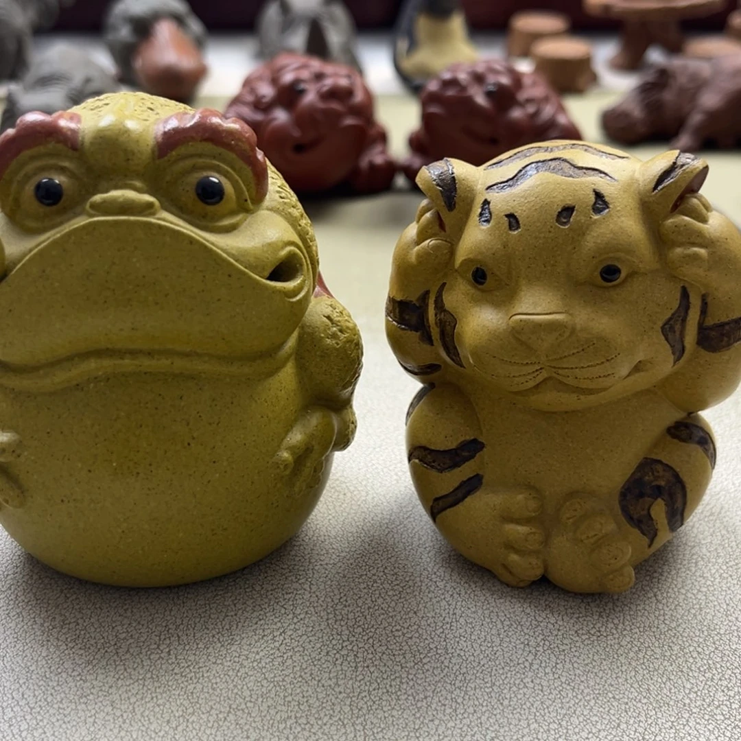 紫砂茶宠涛****）紫砂茶宠