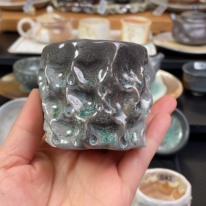 陶摆件陶艺柴烧406