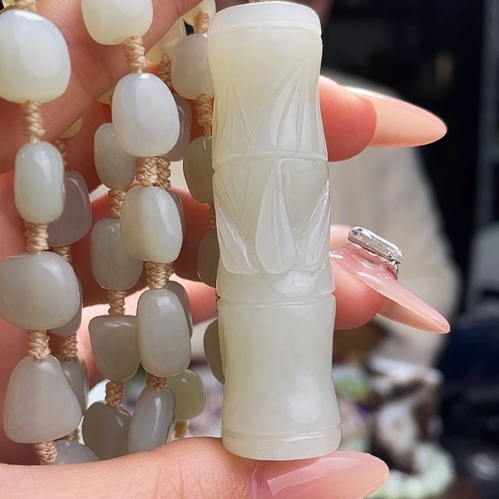 和田玉挂件未镶嵌定制发货