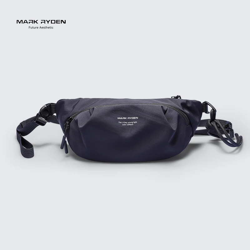 马可莱登新品男单肩包斜挎包多功能时尚胸包大容量潮流穿搭男包
