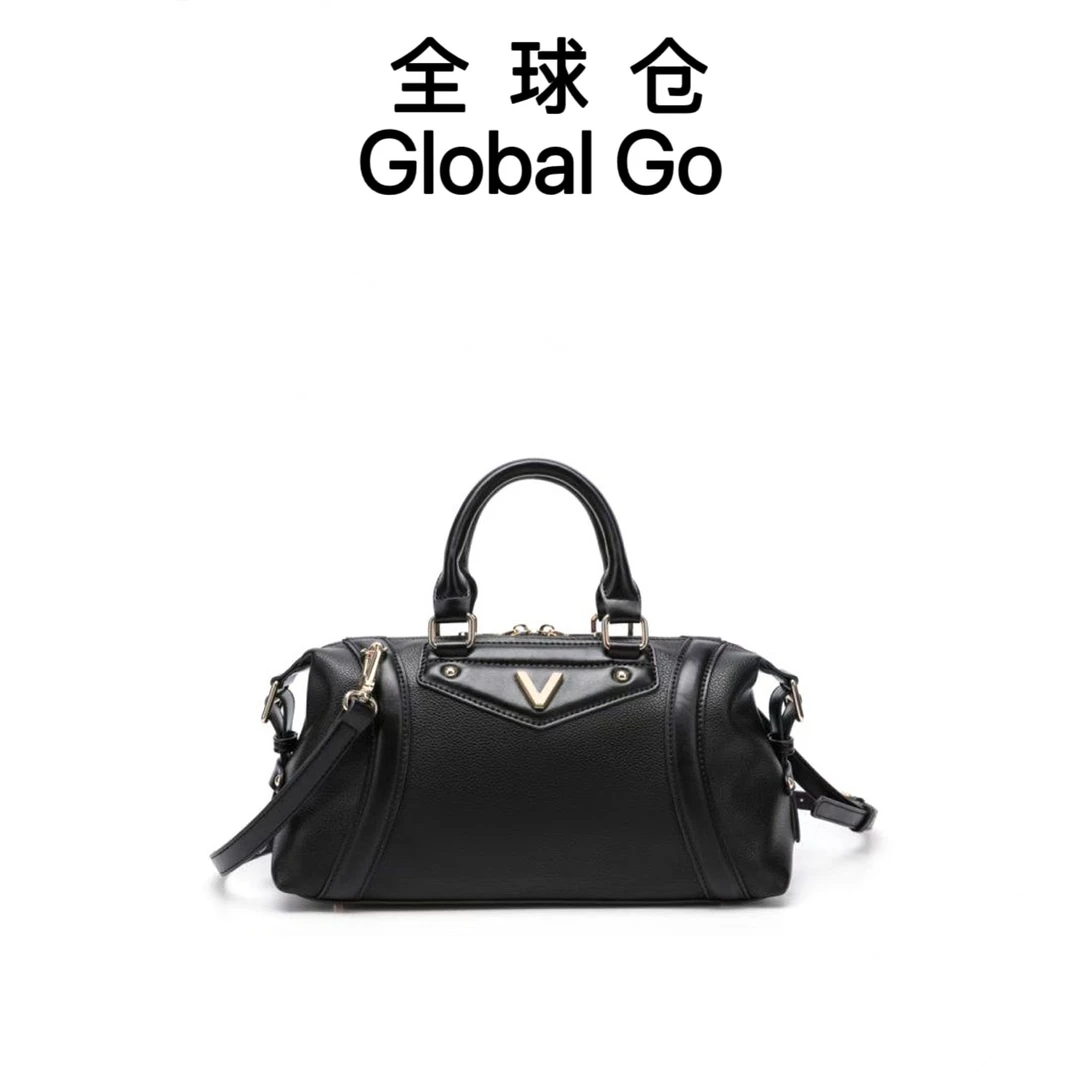【全球仓Global Go】复古轻奢V字机车包CK25614A黑色