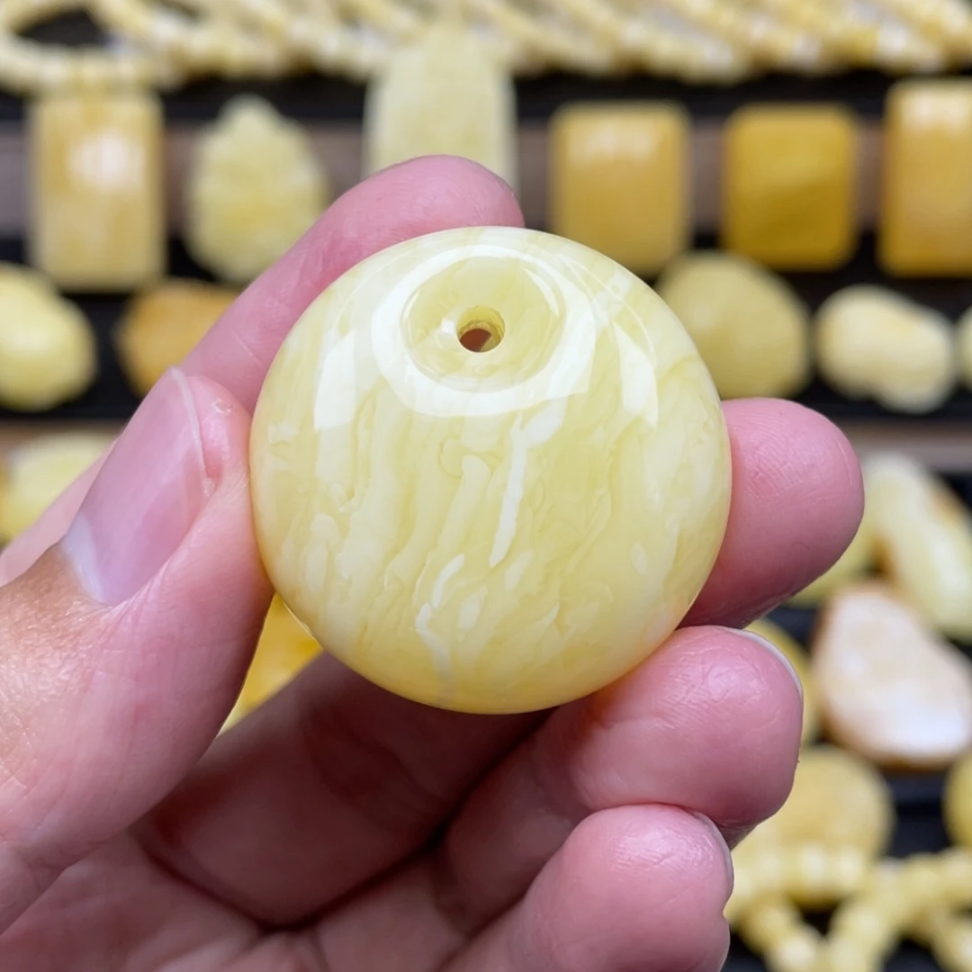 琥珀未镶嵌裸石琥珀蜜蜡