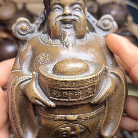 铜制文玩把玩物件