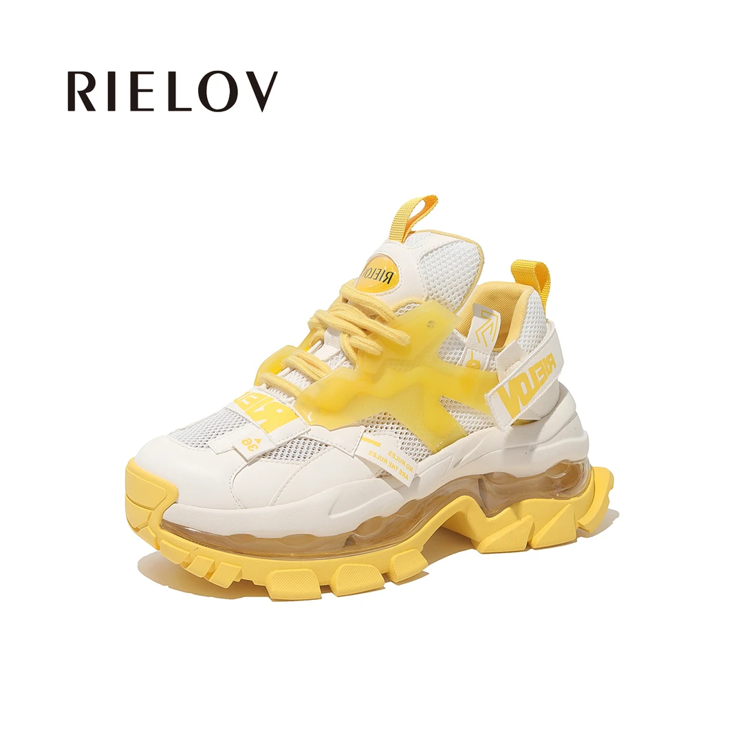 【RIELOV】增高8cm时尚潮流百搭女士休闲鞋 666-127
