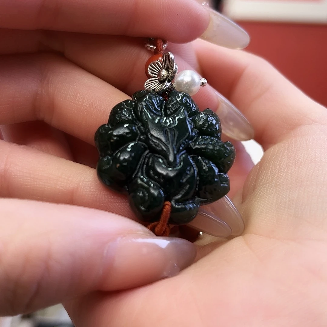 未镶嵌和田玉手链凤九