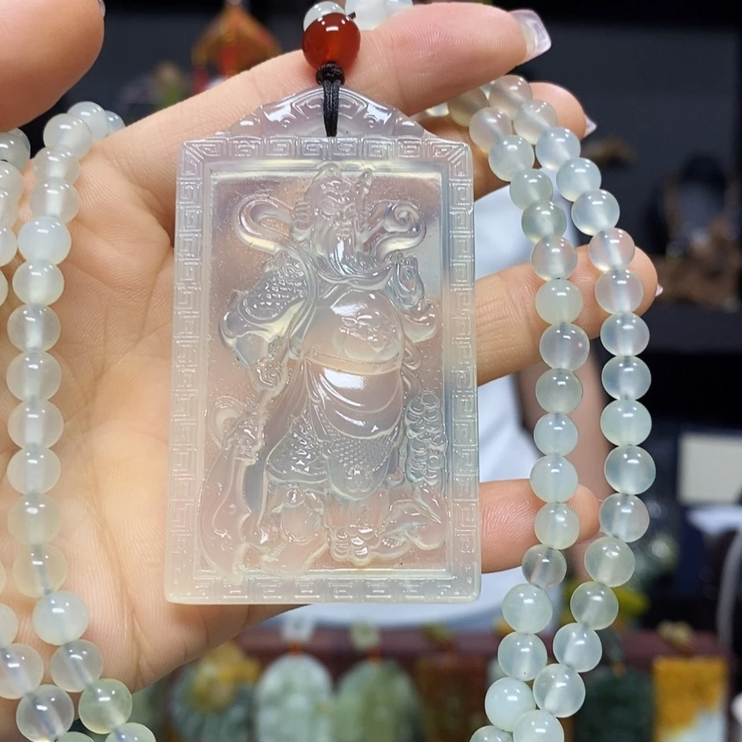 岫玉未镶嵌挂件挂件