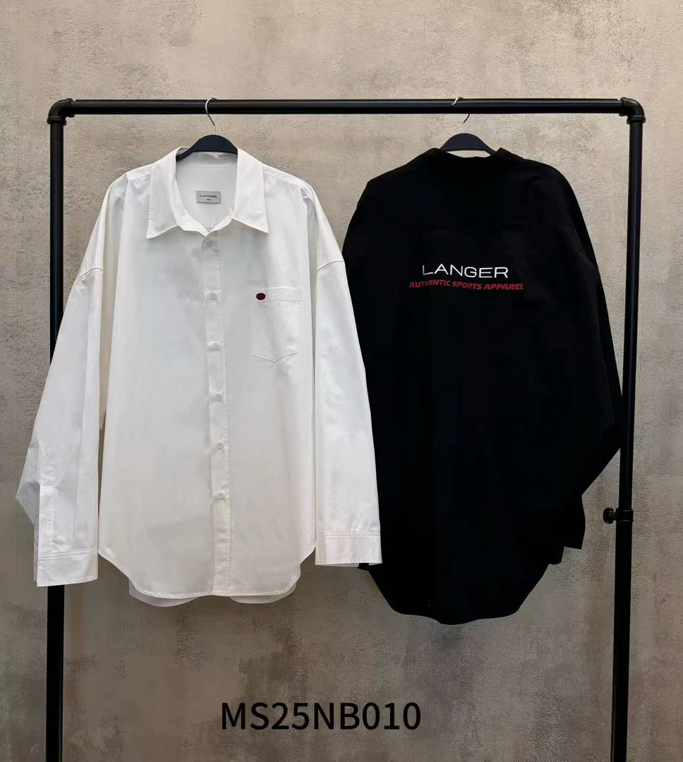 韩国东大门正品代购，LA字母衬衣（bu tui bu huan）