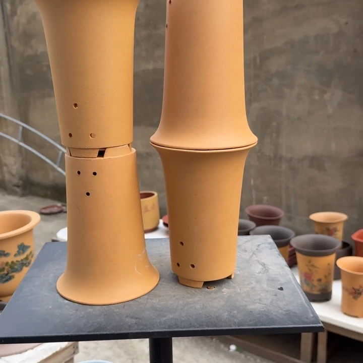 紫砂花盆 高度20口径14