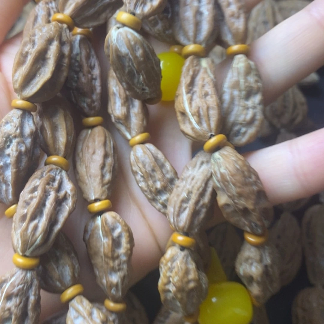 文玩核桃把件文玩异形秋子脖挂