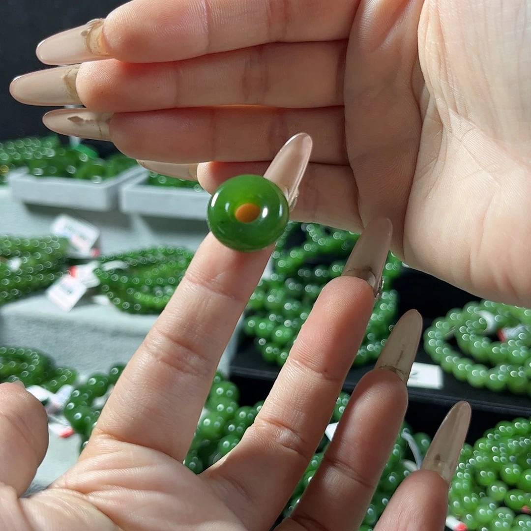 手链未镶嵌和田玉（碧玉）16