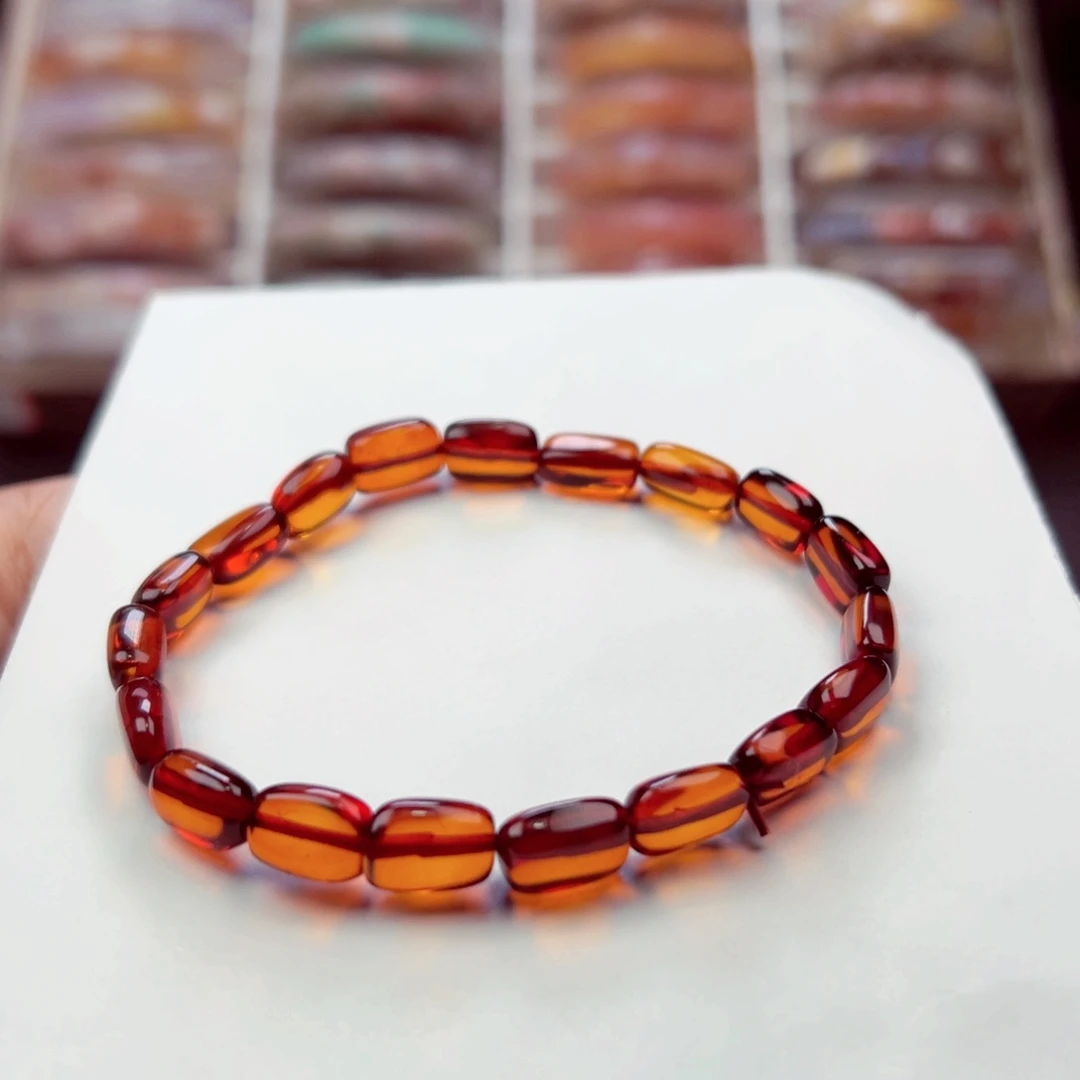 手串血珀未镶嵌手串
