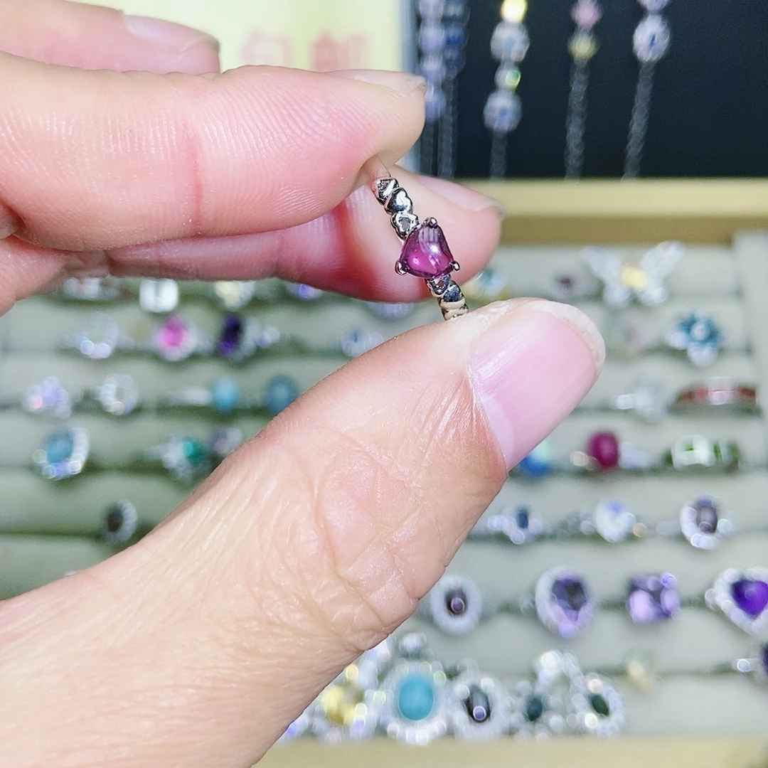 【闪购商品】未镶嵌戒指石榴石