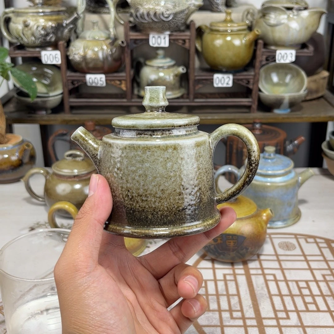 150cc白泥柴烧小容量精品德钟壶