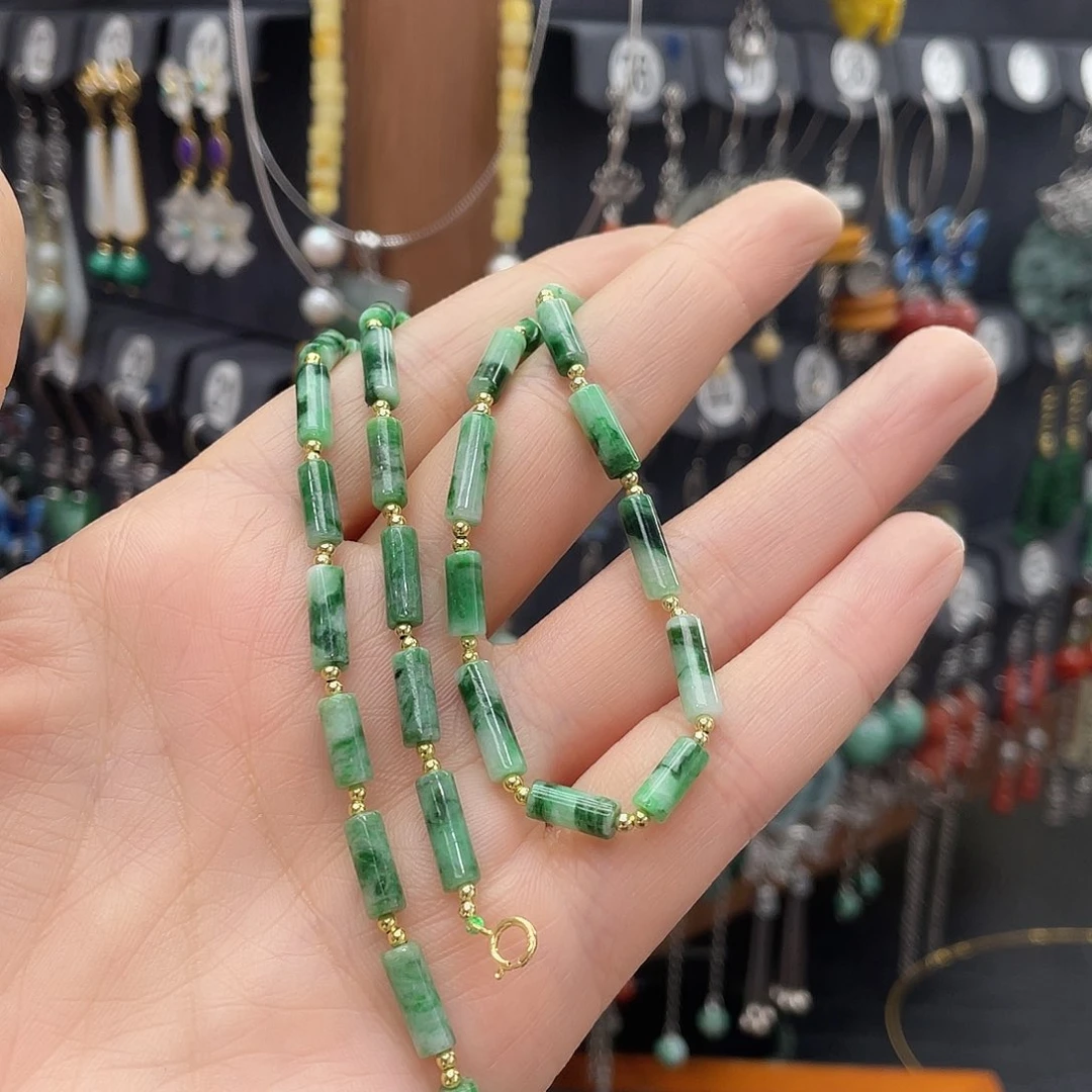 翡翠颈饰银S925镶嵌蓝**云167fhhhgh