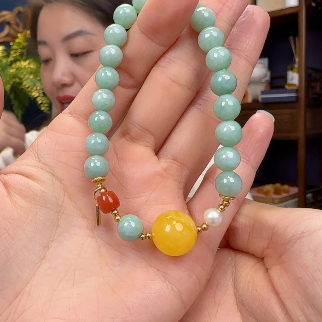 蜜蜡手链未镶嵌1111111111111