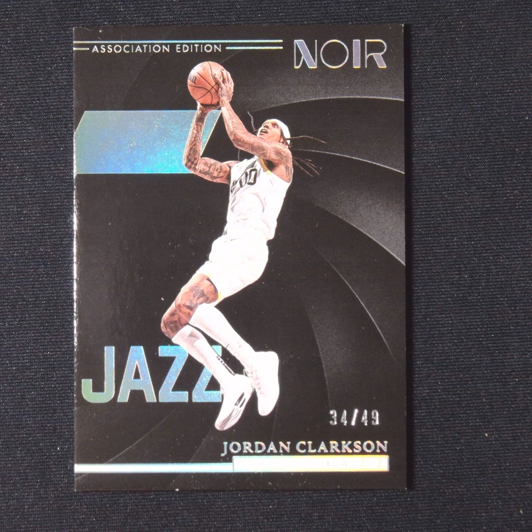 乔丹克拉克森 49编 NOIR 帕尼尼NBA国宝手提签字球星卡