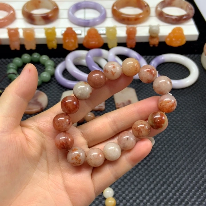 石英质玉未镶嵌手链