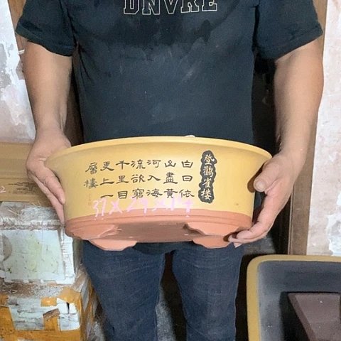 花盆紫砂手工艺品