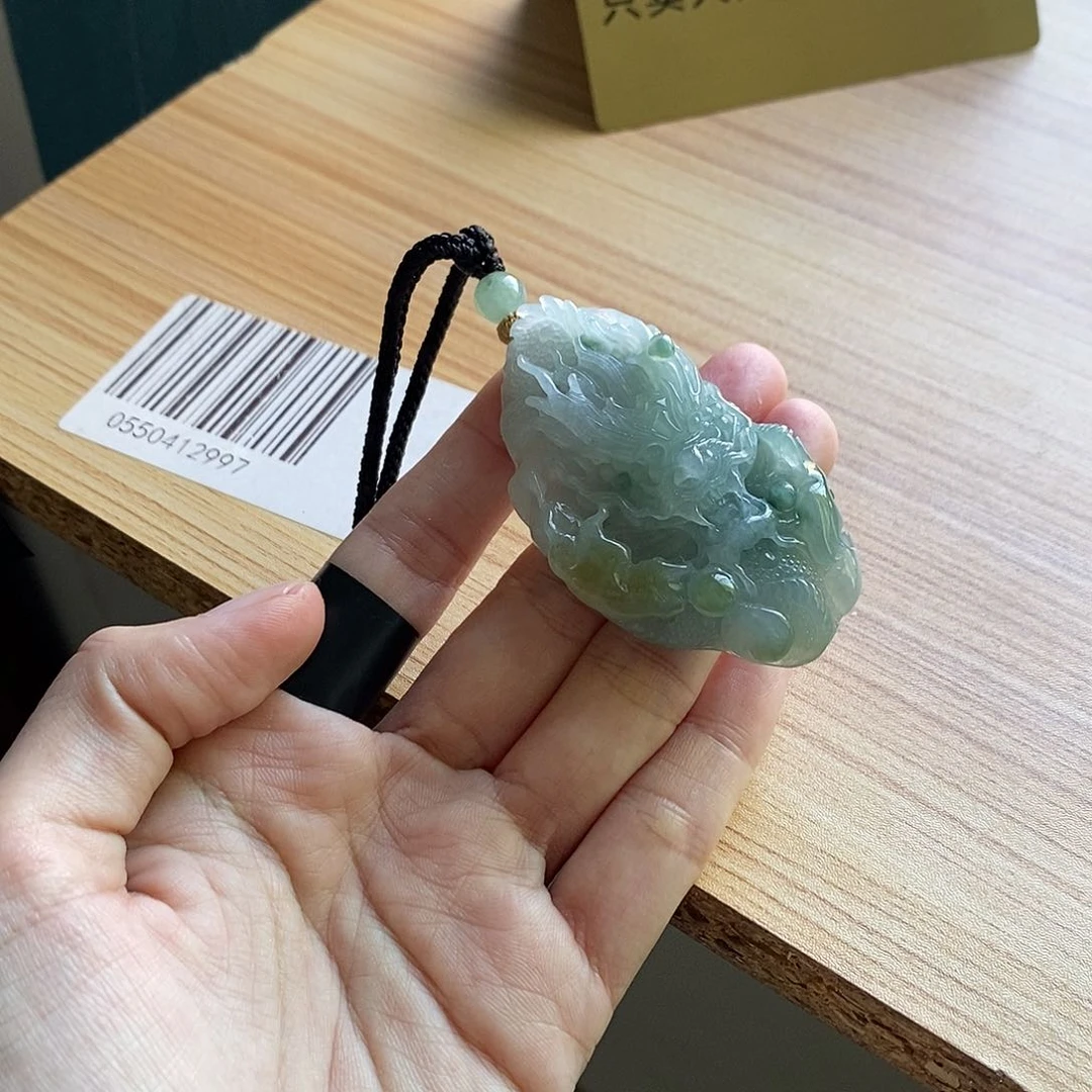 【闪购商品】颈饰未镶嵌翡翠天然缅甸A货翡翠
