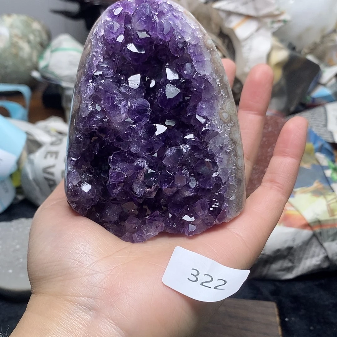 紫晶大型摆件（非配饰）未镶嵌