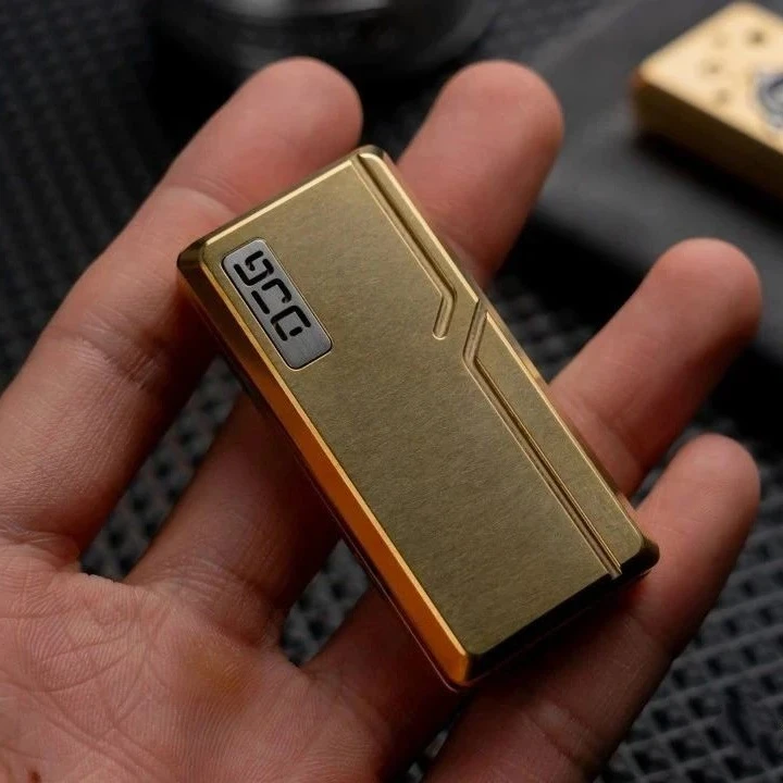 DJG黄铜灵动音叉推牌叮叮金属玩具解压潮玩陀螺大舅哥