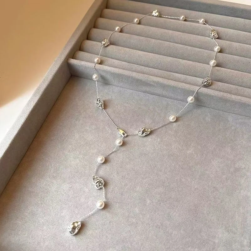 钛钢项链 【洋洋精选】2025春季新款气质时尚简约轻奢百搭项链