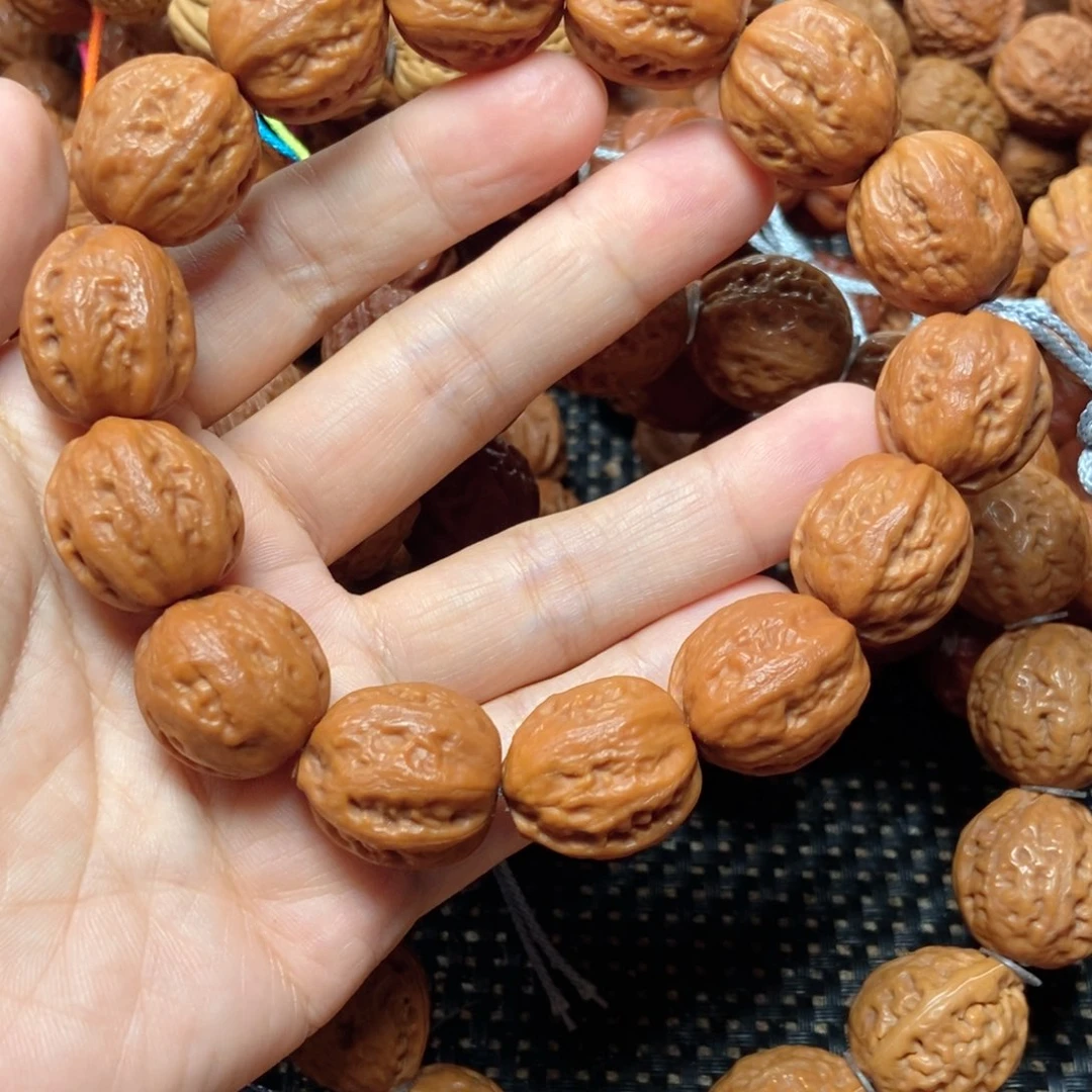 桃核手串八棱手串